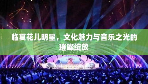 臨夏花兒明星，文化魅力與音樂之光的璀璨綻放