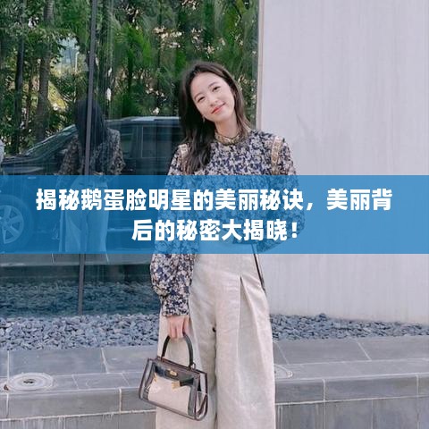 揭秘鵝蛋臉明星的美麗秘訣，美麗背后的秘密大揭曉！