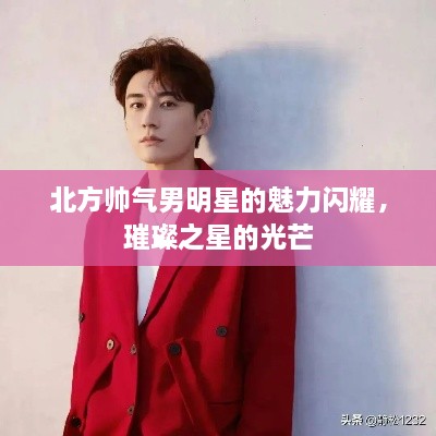 北方帥氣男明星的魅力閃耀，璀璨之星的光芒