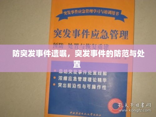 防突發(fā)事件遺囑，突發(fā)事件的防范與處置 