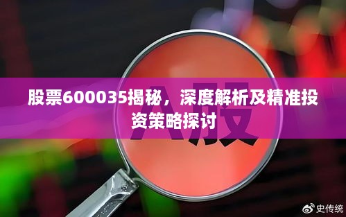 股票600035揭秘，深度解析及精準投資策略探討