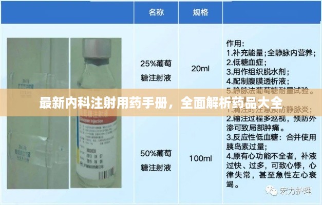 最新內科注射用藥手冊，全面解析藥品大全