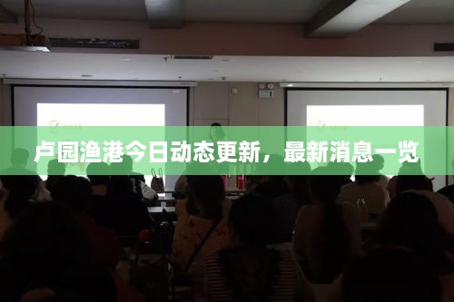 盧園漁港今日動態(tài)更新，最新消息一覽
