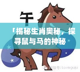 「揭秘生肖奧秘，探尋鼠與馬的神秘力量！」