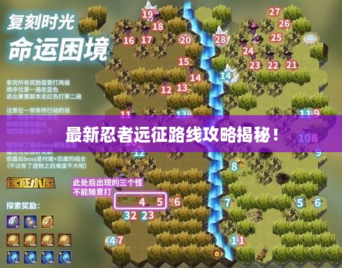 最新忍者遠征路線攻略揭秘！