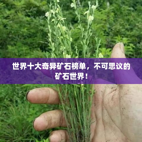 世界十大奇異礦石榜單，不可思議的礦石世界！