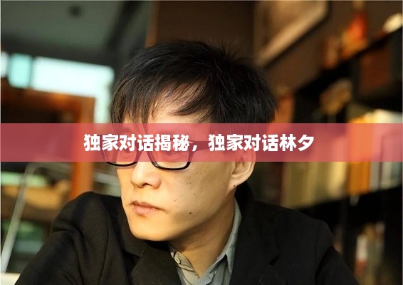 獨家對話揭秘，獨家對話林夕 