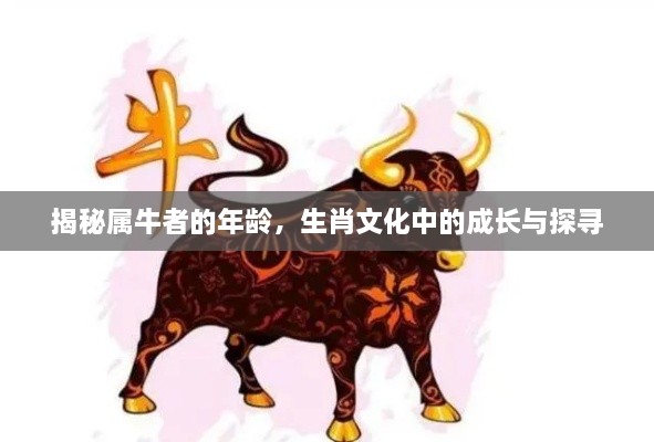 揭秘屬牛者的年齡，生肖文化中的成長與探尋