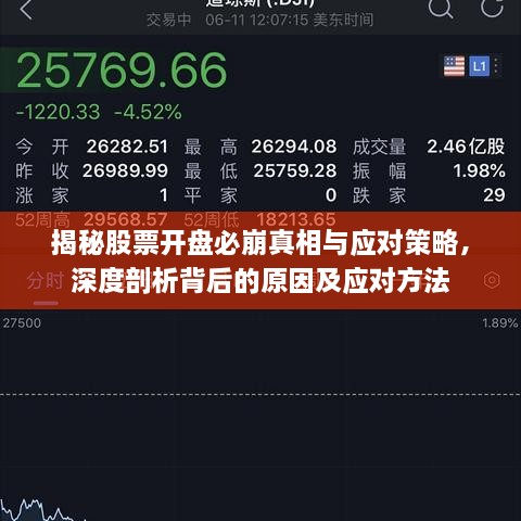 揭秘股票開(kāi)盤(pán)必崩真相與應(yīng)對(duì)策略，深度剖析背后的原因及應(yīng)對(duì)方法