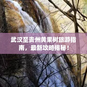 武漢至貴州黃果樹旅游指南，最新攻略揭秘！
