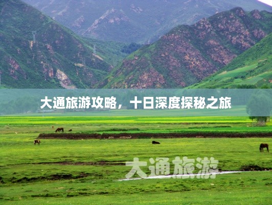 大通旅游攻略，十日深度探秘之旅