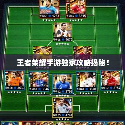 王者榮耀手游獨(dú)家攻略揭秘！