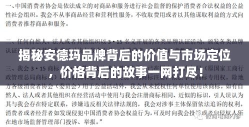 揭秘安德瑪品牌背后的價值與市場定位，價格背后的故事一網(wǎng)打盡！