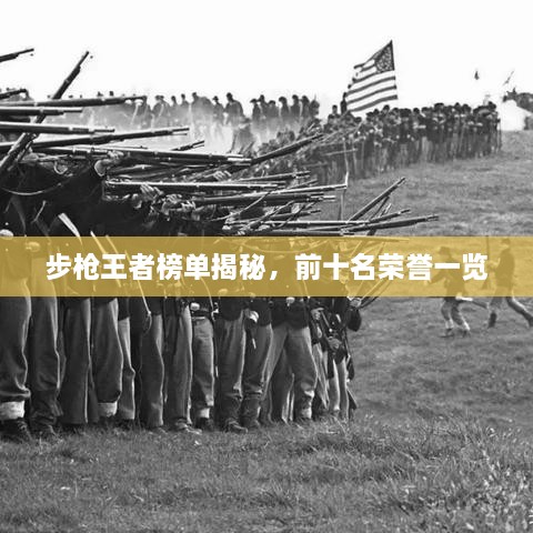 步槍王者榜單揭秘，前十名榮譽(yù)一覽