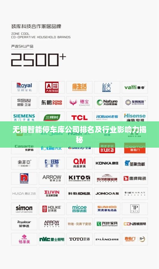 無錫智能停車庫公司排名及行業(yè)影響力揭秘