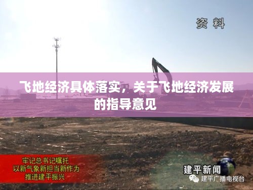 飛地經(jīng)濟(jì)具體落實(shí)，關(guān)于飛地經(jīng)濟(jì)發(fā)展的指導(dǎo)意見 