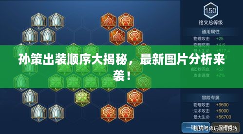 孫策出裝順序大揭秘，最新圖片分析來襲！